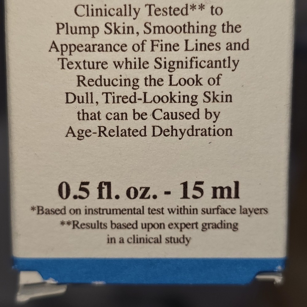 KIEHLS Hydro Plumping Re texturizing Serum Concentrate 0.5 oz 15 ml Lot Of 2 - Picture 8 of 8